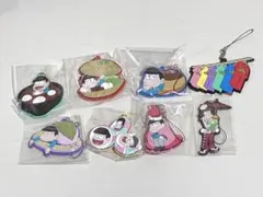おそ松さんトレーディングラバーストラップ和菓子ver. 全7種（＋シークレット）