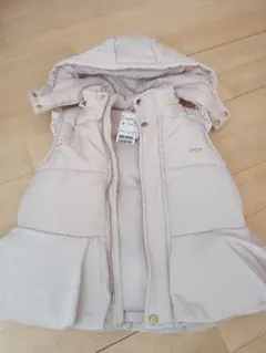 フード付き中綿ベスト