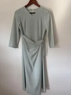 クードシャンスのミントグリーン ラップスタイル ワンピース 38/M ほぼ未使用