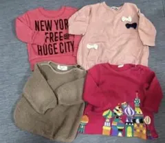 保育園着　ベビー服まとめ売り 13点セット　80cm 女の子 秋冬