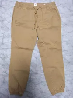 P*n様 古着 GAP ギャップ ベージュ 茶色 ジョガーパンツ Lサイズ