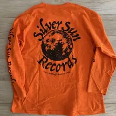 Silver Sun Records 長袖カットソー オレンジ