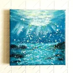 星降る夜空 #188 原画 風景画 絵画 アクリル画 F3キャンバス - メルカリ
