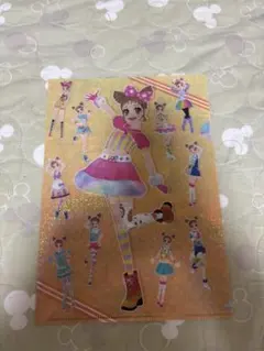 アイカツ！　クリアファイルコレクション 有栖川おとめ　ガチャガチャ
