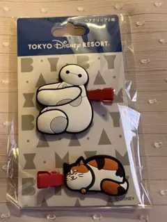【新品未使用】東京ディズニーランド ヘアクリップ 2個セット