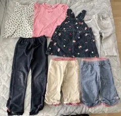 ミキハウス　女の子　子供服　まとめ売り 7点　100cm