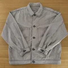 GU チェック柄ジャケット XLサイズ