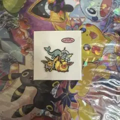 ポケモンパン　シール　シャワーズ&サンダース＆ブースター