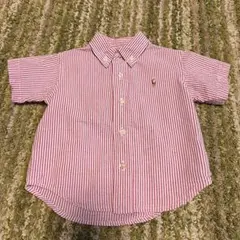 ポロ ラルフローレン 90 24M キッズ ベビー 半袖シャツ チェック