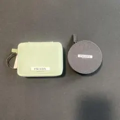 PRADA BEAUTY ポーチセット グリーン ブラック