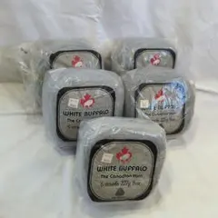 BISON BLANC 　毛糸　グレー カナダ製　約227g×5袋　ヴィンテージ