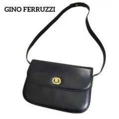 【美品】 2wayレザーショルダーバッグ ゴールド イタリア製 ハンドバッグ