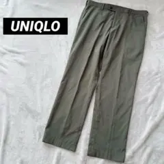 UNIQLO 感動パンツウルトラライト　オリーブ　軽量　通気性　メンズ　カーキ