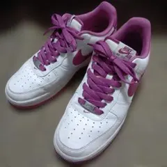 26.5cm Nike Air Force 1 ホワイト/ライトボルドー