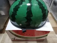 新品 未使用 リード工業 スイカヘルメット TL-02 スイカ柄 出川哲郎
