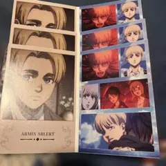 進撃の巨人 アルミン・アルレルト メモリアルカード