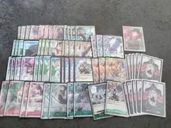 ワンピースカードゲーム 赤緑ルフィ デッキ パラレルあり - メルカリ