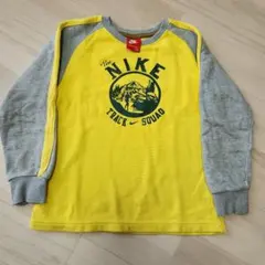 NIKE トレーナー 130cm イエロー グレー
