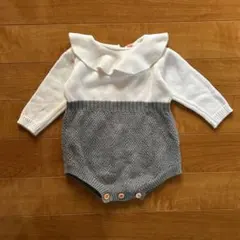 ⭐︎最終値引き⭐︎ロンパース・カバーオール ホワイトグレー