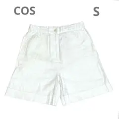 美品 COS コス ホワイト ショートパンツ 綿100% S 肌触り良い メンズのサムネイル