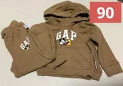babyGAP ディズニー　ミッキー　スウェットパーカー　セットアップ　90cm