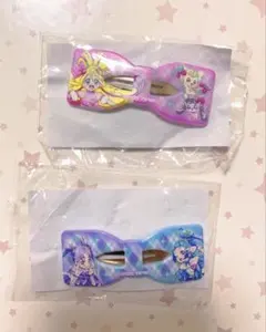 キミとアイドルプリキュア 映画 前売り 特典 リボンクリップ セット