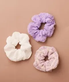 lattice シュシュ3点セット