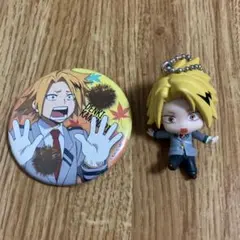 上鳴電気バッジ＆キーホルダーセット