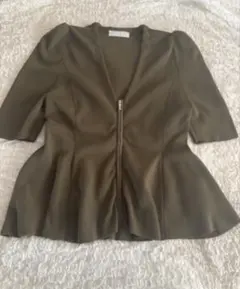 CELFORD セルフォード　ペプラムカーディガン