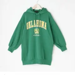 新品 ラブトキシック パーカーワンピース グリーン