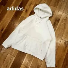 希少　アディダスオリジナルス　adidas　ホワイト　パーカー　白　S