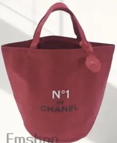 新品--N°1 ノベルティトートバッグ—赤