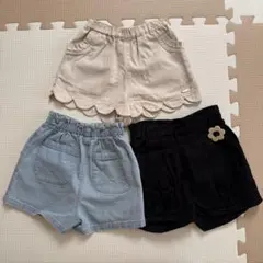 petit main ショートパンツ3点セット