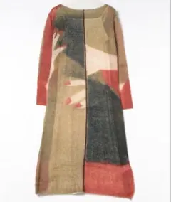 【Ameri】LITTLE FUNNY FACE KNIT DRESS