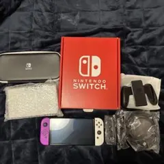 Nintendo Switch 有機ELモデル ホワイト/パープル