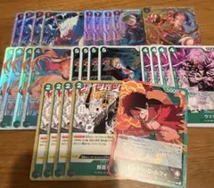 ワンピース カードゲーム 赤緑ルフィ デッキパーツ - メルカリ
