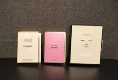 CHANEL 香水 サンプル 3種セット☆ココマドモアゼル☆チャンス☆No.5☆のサムネイル