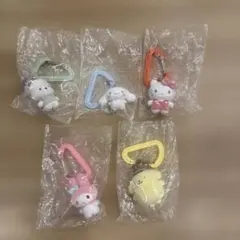 サンリオキャラクターズ カラフルカラビナマスコットチャーム コンプリートセット