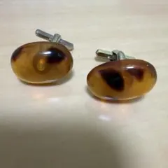 べっ甲調 オーバル型 カフスのサムネイル