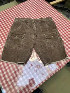 south2west8コーデュロイハーフパンツのサムネイル