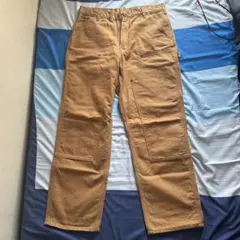 made in USA Carhartt B-136 ダブルニー　34✖️30