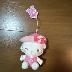 おジャ魔女どれみ×サンリオ　キティ　マスコット ピンク