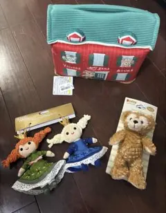 ダッフィー/ティシュケース・スマートフォンぬいぐるみ、アナ雪/ぬいぐるみチャーム