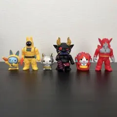 妖怪ウォッチ ともだち妖怪大集合!!EX ビッグボスバトルセット 黒鬼 ソフビのサムネイル