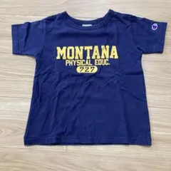チャンピオン　120 Tシャツ　ネイビー