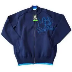 新品未使用品】PSYCHO BUNNYスタンドネックハーフジップロングスリーブ