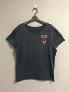 lucien pellat-finet スワロフスキー スカル Tシャツのサムネイル