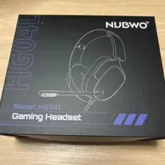 신제품 미사용 NUBWO HG04L 게이밍 헤드셋 본체