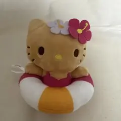 ハローキティ 浮き輪 マスコット ぬいぐるみ