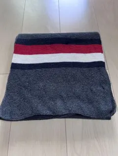 TOMMY HILFIGER ニットマフラー グレー
